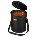 Bolsa alimento, Nylon, ø29 cm, 35 cm, Negro, aprox. 10 kg