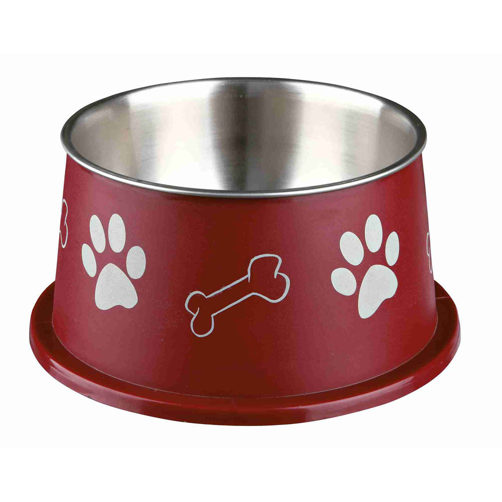 Long-ear bowl, stainless steel, plastic coated, 0.9 l/ø 19 cm