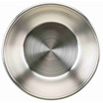 Comedero Comida Fresca, Acero Inoxidable con Tapa, 1.3l/ø17 cm