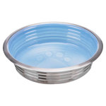 Comedero Acero Inox. Acristalado, 0.2l/ø12 cm