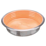 Comedero Acero Inox. Acristalado, 0.2l/ø12 cm
