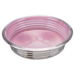 Comedero Acero Inox. Acristalado, 0.2l/ø12 cm