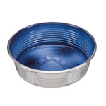 Comedero Acero Inox. Acristalado, 1.3l/ø20 cm