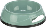 Comedero Plástico Pesado, Anillo Caucho, 1.5l, ø20 cm