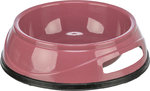 Comedero Plástico Pesado, Anillo Caucho, 1.5l, ø20 cm