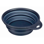 Travel bowl, silicone, solid rim, 0.5 l/ø 14 cm