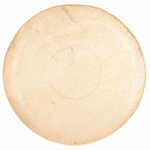 Plato perro, Piel natural 100%, ø15 cm, Granel