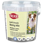 Bote Soft Snack Bony Mix, 500 g, Pollo, Salmón, Cordero