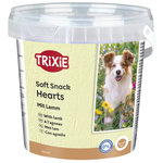 Bote Soft Snack Happy Hearts, 500 g, Cordero, Arroz