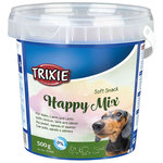 Bote Soft Snack Happy Mix, 500 g, Pollo, Salmón, Cordero