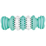 Hueso Denta Fun, Menta, Caucho Natural, 15 cm