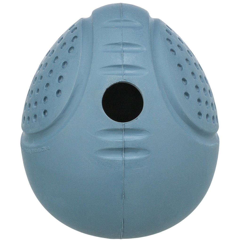 Huevo para Snacks con Voltereta, Caucho Natural, 10 cm
