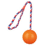 Ball on a rope, natural rubber, ø 5 cm/1.00 m