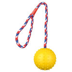 Ball on a rope, natural rubber, ø 5 cm/1.00 m