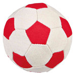 12 soft soccer toy balls, canvas, ø 11 cm