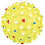 18 neon hedgehog balls, foam rubber, ø 7 cm
