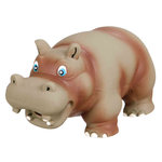 Hipopótamo, con Sonido original, Látex, 17 cm