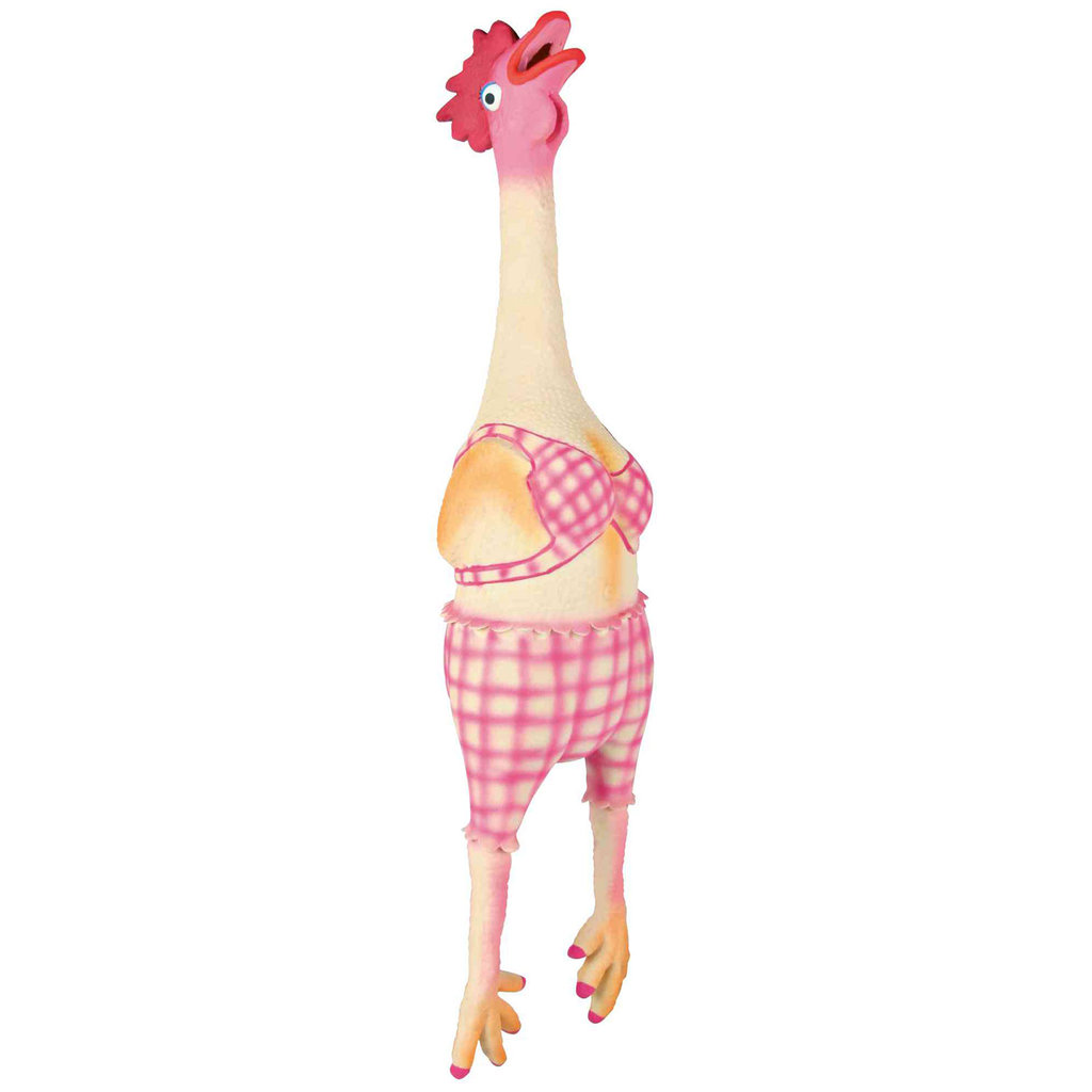 Hen, original animal sound, latex, 48 cm