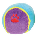 24 toy balls, plush, ø 6 cm