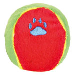 24 toy balls, plush, ø 6 cm