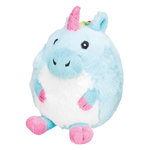 Unicornio, Redondo, Peluche, 16 cm