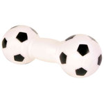 Football dumbbell, vinyl, 14 cm