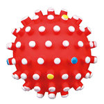 Hedgehog ball, big nubs, vinyl, ø 12 cm