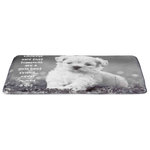 Baily lying mat, 60 × 40 cm, grey