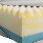 Colchón Confort Vital Bendson, 140 × 100 cm, Gris claro
