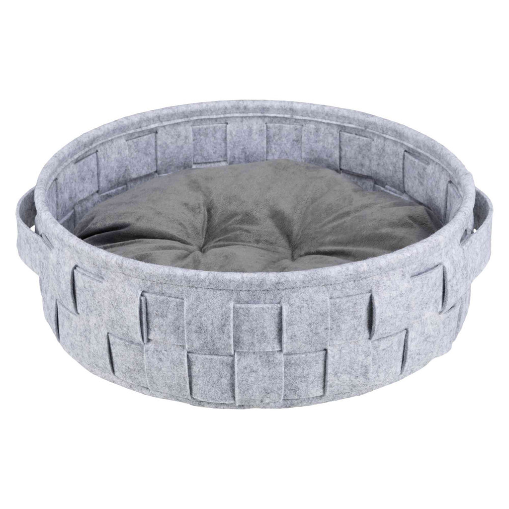 Cama Lennie, ø40 cm, Gris