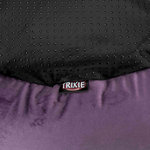 Pet's Home bed, ø 50 cm, purple/cream