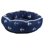Cama Barry, ø50 cm, Azul