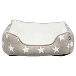 Cama Stars, 80 × 65 cm, Gris topo-Blanco