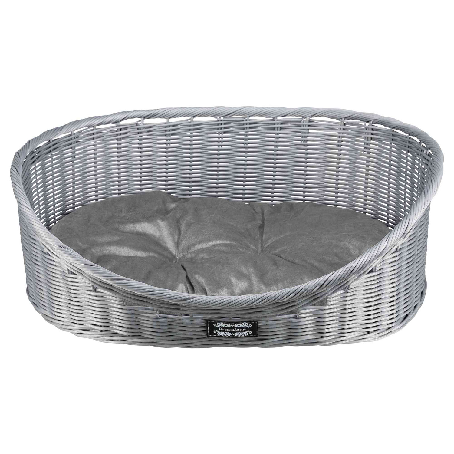 dividir Goma pala Cesta para perros, 70 cm, Gris