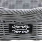 Cesta para perros, 70 cm, Gris
