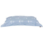 Cojín Anchor, 90 × 65 cm, Azul Claro-Gris
