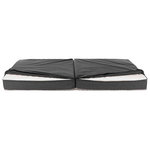 Cojín Vital Bendson Plegable, 120 × 85 cm, Gris oscuro-Gris claro
