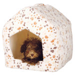 Cueva Suave Lingo, 40 × 40 × 45 cm, Blanco-Beige