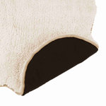 Manta Bony, 95 x 68 cm, Crema-Negro