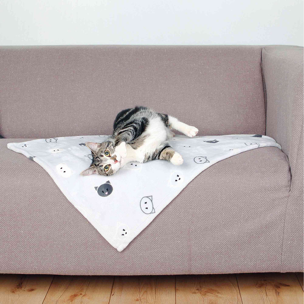 Mimi blanket, 70 × 50 cm, light grey