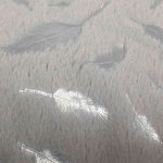Manta Feather, 100 × 70 cm, Gris-Plata