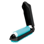Rodillo Antipelos con Cepillo, 23 cm, Naranja-Negro