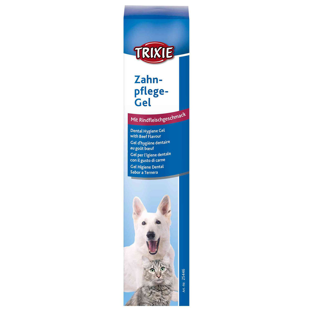 Dental hygiene gel with beef flavour, dog/cat, 100 g