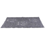 Alfombrilla Absorbente Suciedad, Resiste agua, 120 × 60 cm, Gris