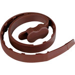 Anti-Parasite collar for dogs, 60 cm, brown