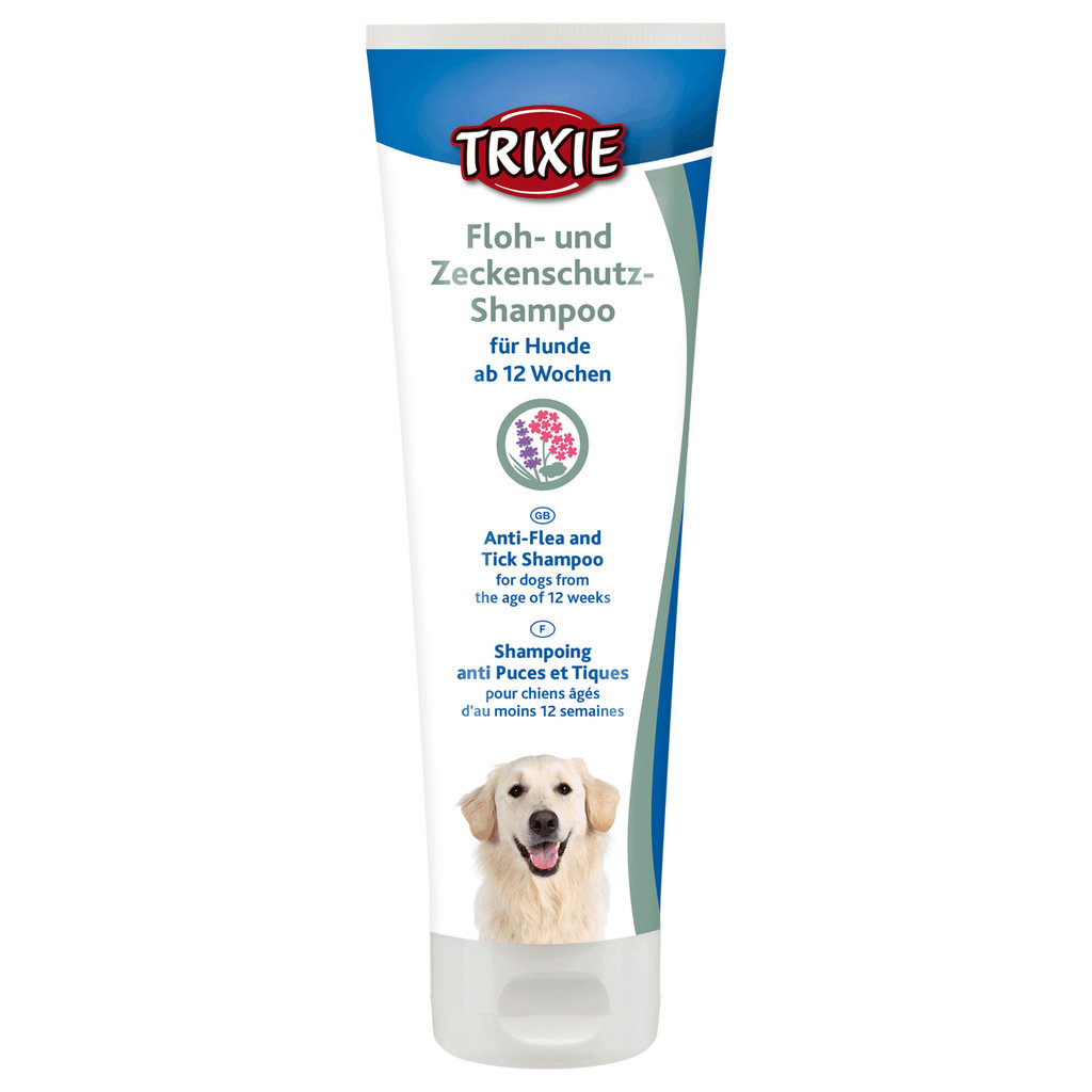 Flea and tick shampoo, 250 ml