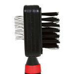 Carda Blanda, Doble, Con Cepillo Nylon, 7 x 16 cm