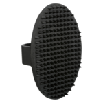 Massage brush, rubber, 8 × 13 cm