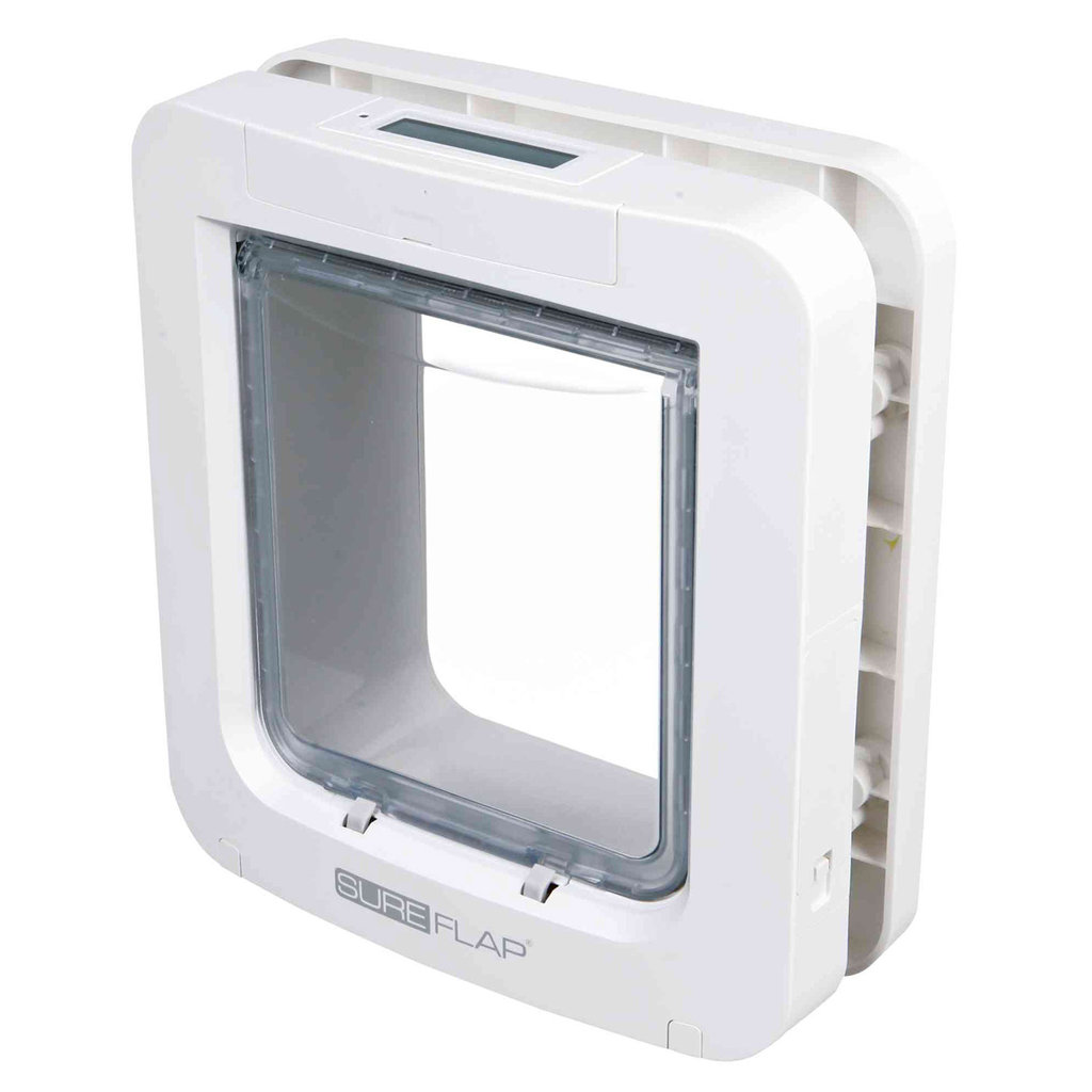 SureFlap DualScan 4-way flap w. microchip ident., 26.2 × 28.1 cm, white