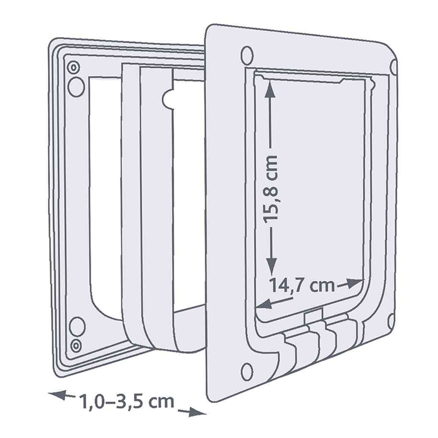 Trixie cat door on sale